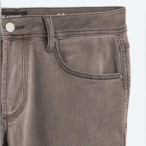NEW (MSRP $98) BLANK NYC Wooster Slim Fit Comfort Stretch Gray Jeans - Sz 32x32 - Picture 6 of 14